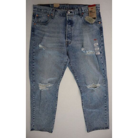 Levi's 501 Men's Sz 36x30 Blue '93 Straight Leg Button Fly Jeans $80 - Picture 1 of 8